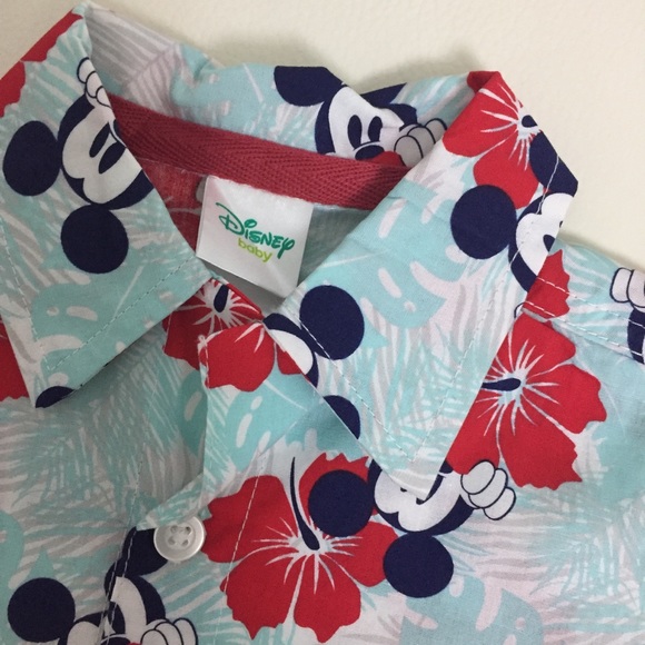 Disney MICKEY mouse set shirt with short - Picture 5 of 6